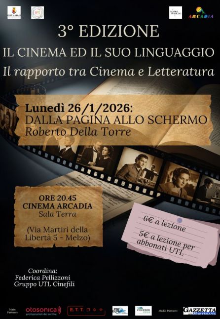 CORSO CINEMA E LETTERATURA - LEZIONE 2 [ARCADIA]